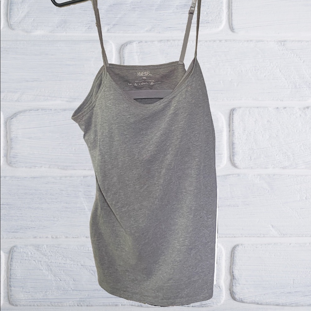 Gilligan & O’Malley Grey Camisole with Cups